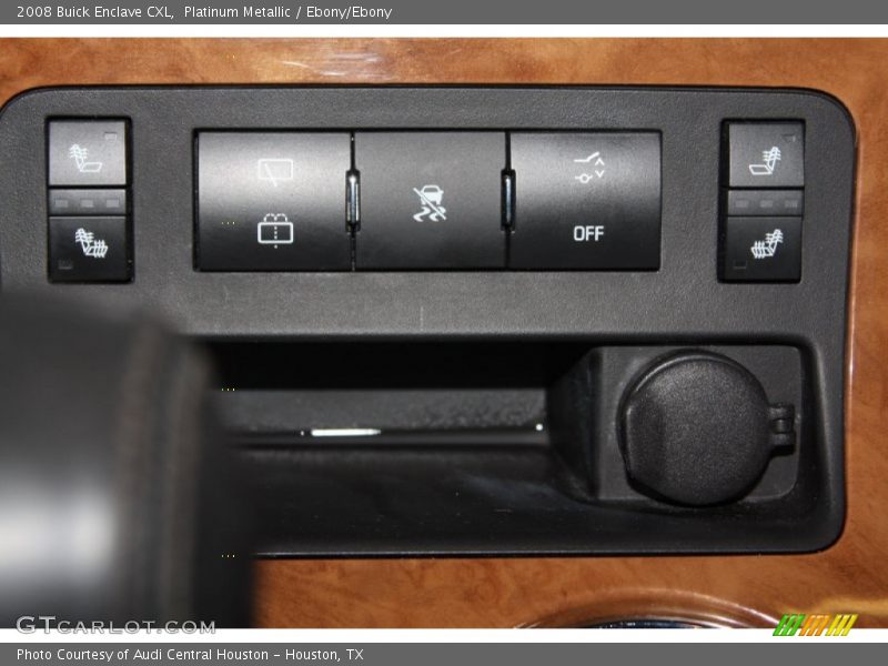 Platinum Metallic / Ebony/Ebony 2008 Buick Enclave CXL