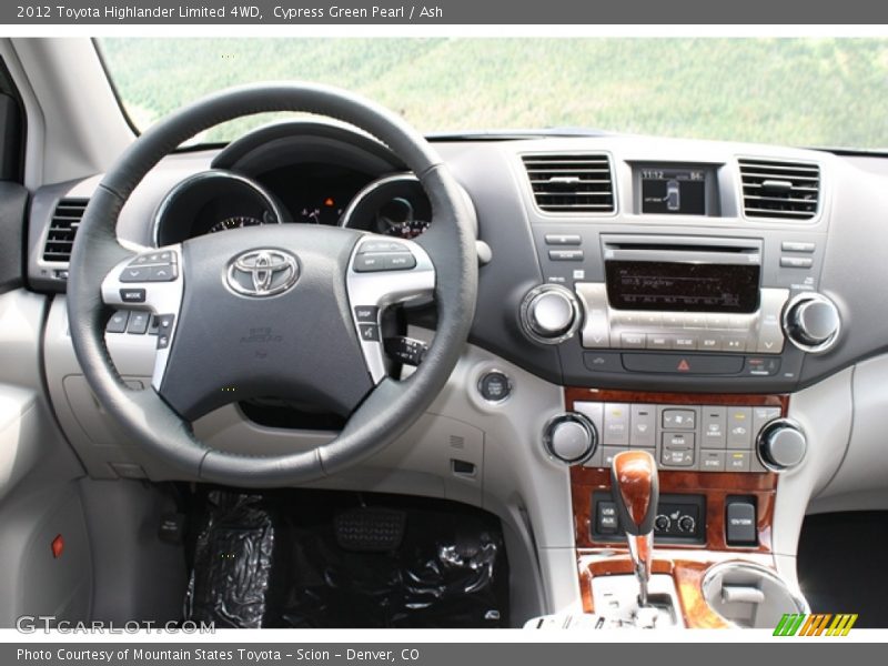 Cypress Green Pearl / Ash 2012 Toyota Highlander Limited 4WD