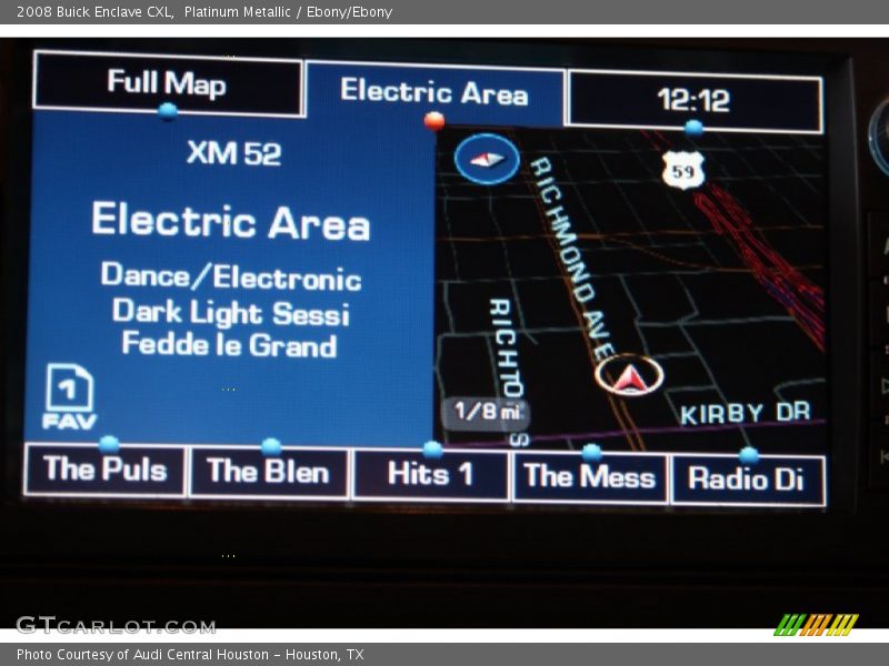 Platinum Metallic / Ebony/Ebony 2008 Buick Enclave CXL