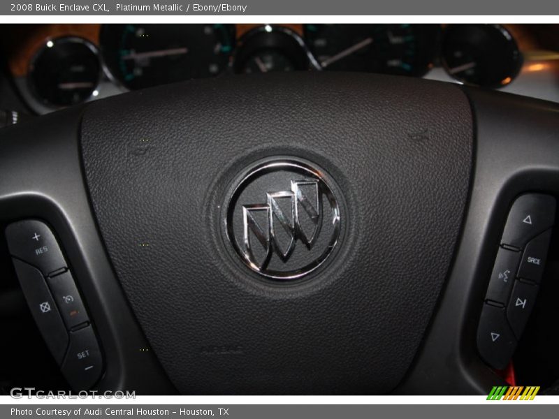 Platinum Metallic / Ebony/Ebony 2008 Buick Enclave CXL