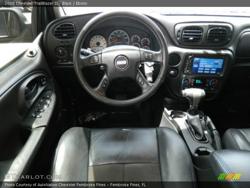 Black / Ebony 2008 Chevrolet TrailBlazer SS