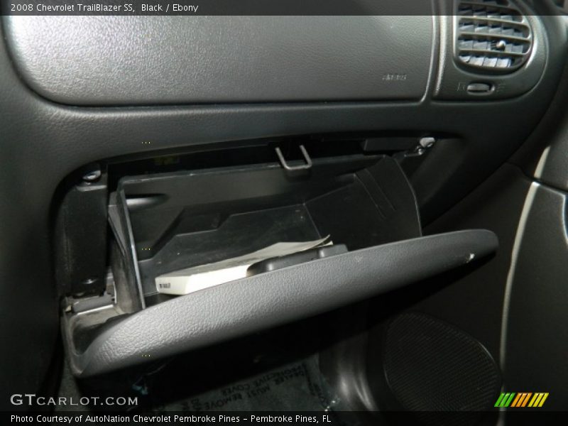 Black / Ebony 2008 Chevrolet TrailBlazer SS