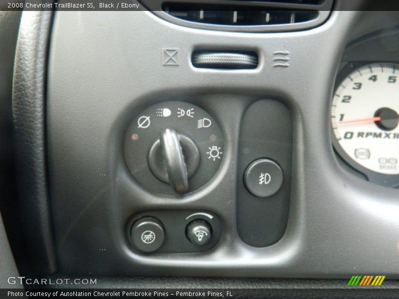 Black / Ebony 2008 Chevrolet TrailBlazer SS