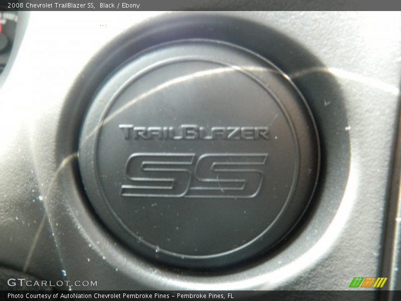 Black / Ebony 2008 Chevrolet TrailBlazer SS