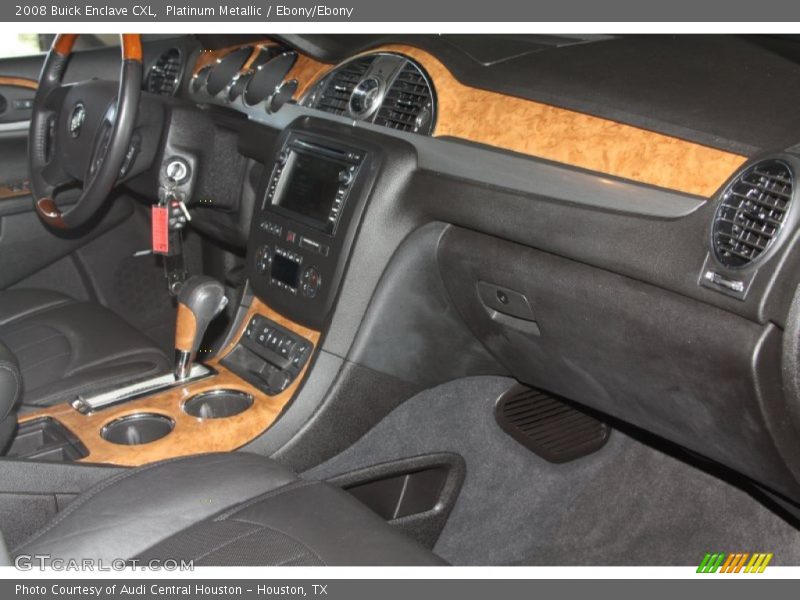 Platinum Metallic / Ebony/Ebony 2008 Buick Enclave CXL
