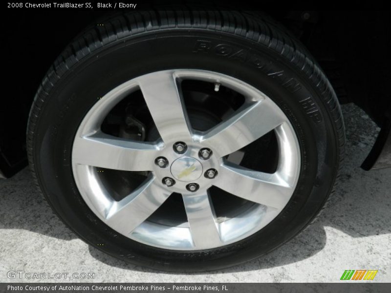 Black / Ebony 2008 Chevrolet TrailBlazer SS