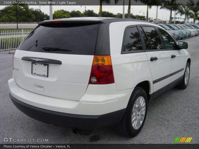 Stone White / Light Taupe 2006 Chrysler Pacifica