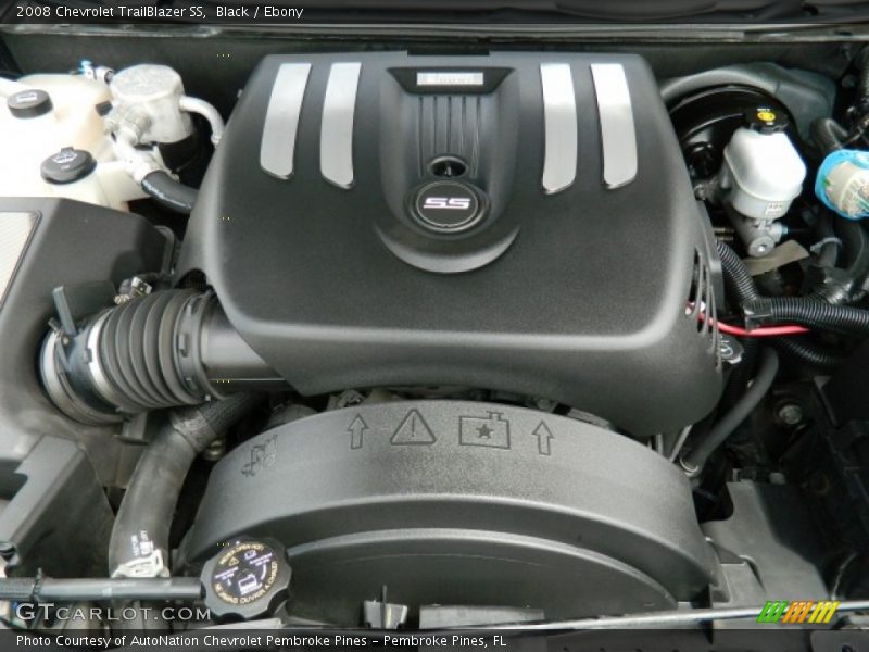 Black / Ebony 2008 Chevrolet TrailBlazer SS
