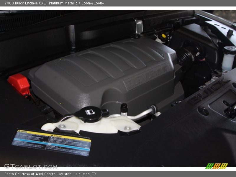 Platinum Metallic / Ebony/Ebony 2008 Buick Enclave CXL