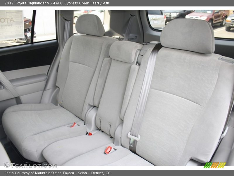 Cypress Green Pearl / Ash 2012 Toyota Highlander V6 4WD