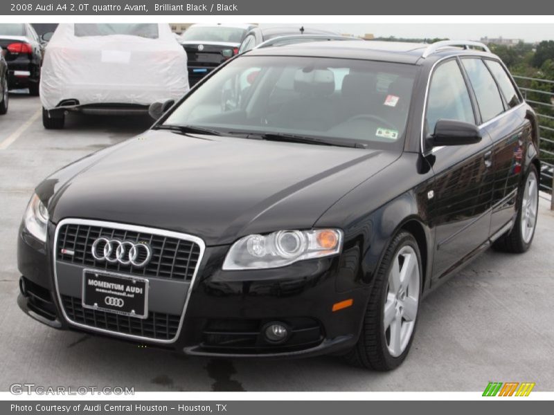 Brilliant Black / Black 2008 Audi A4 2.0T quattro Avant