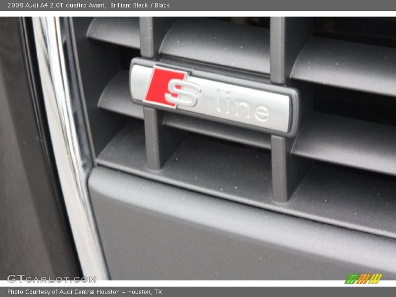 Brilliant Black / Black 2008 Audi A4 2.0T quattro Avant