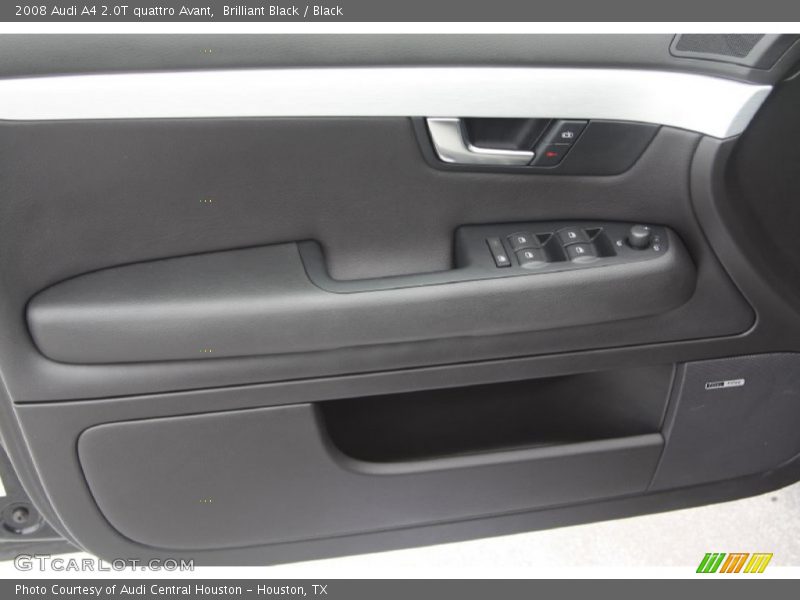 Brilliant Black / Black 2008 Audi A4 2.0T quattro Avant