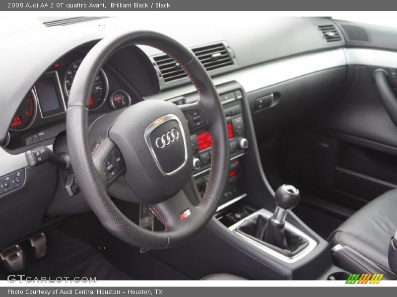 Dashboard of 2008 A4 2.0T quattro Avant