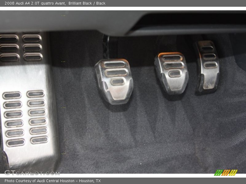 Brilliant Black / Black 2008 Audi A4 2.0T quattro Avant