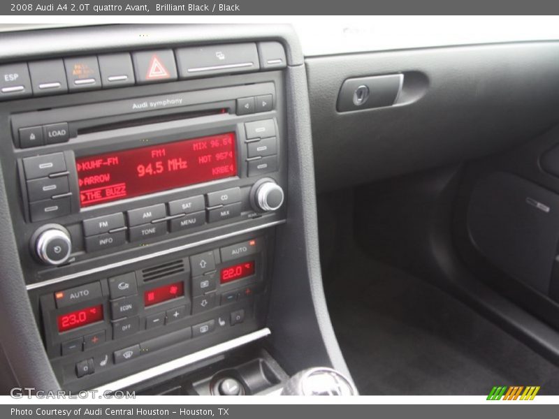 Brilliant Black / Black 2008 Audi A4 2.0T quattro Avant