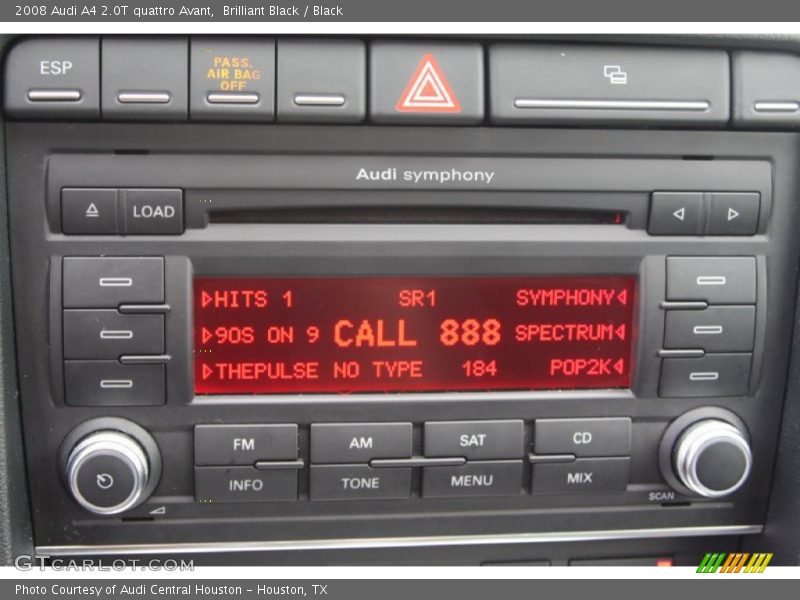 Audio System of 2008 A4 2.0T quattro Avant
