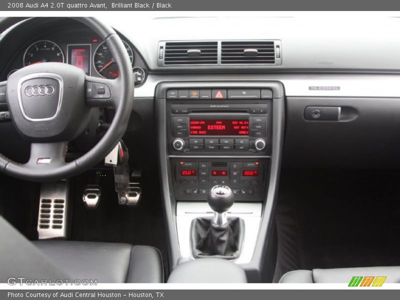 Brilliant Black / Black 2008 Audi A4 2.0T quattro Avant