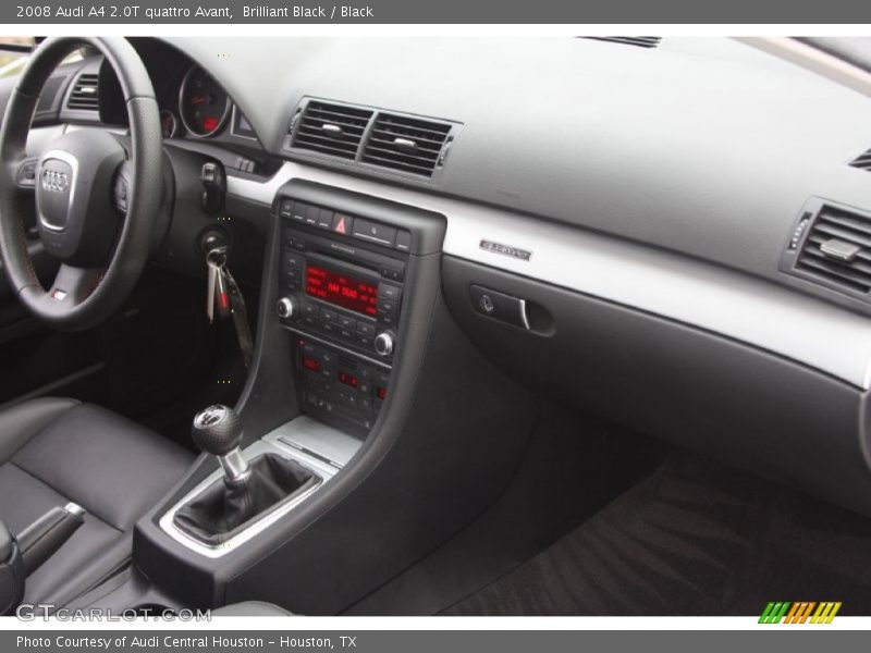 Brilliant Black / Black 2008 Audi A4 2.0T quattro Avant