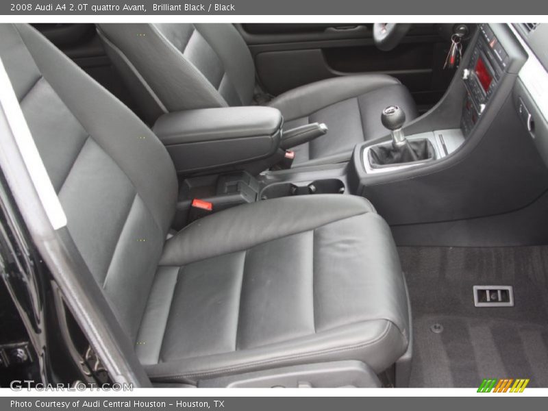 Brilliant Black / Black 2008 Audi A4 2.0T quattro Avant