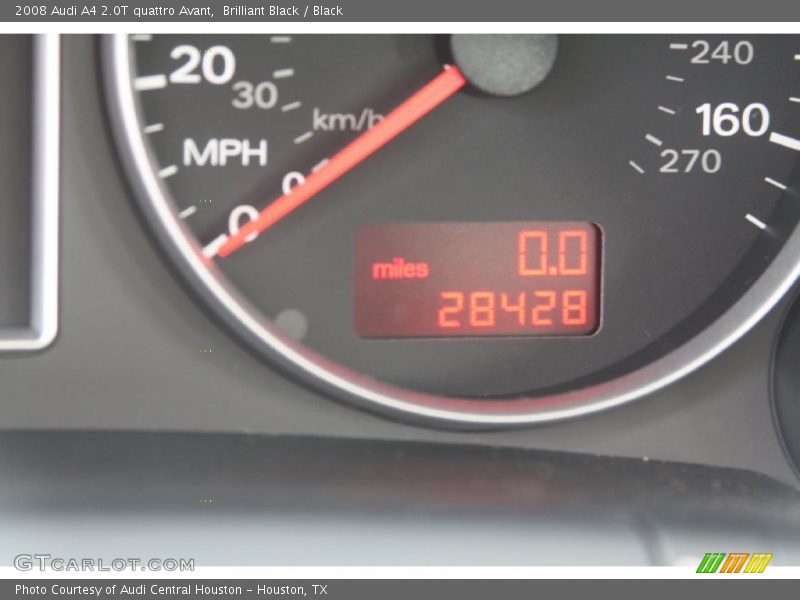 Brilliant Black / Black 2008 Audi A4 2.0T quattro Avant