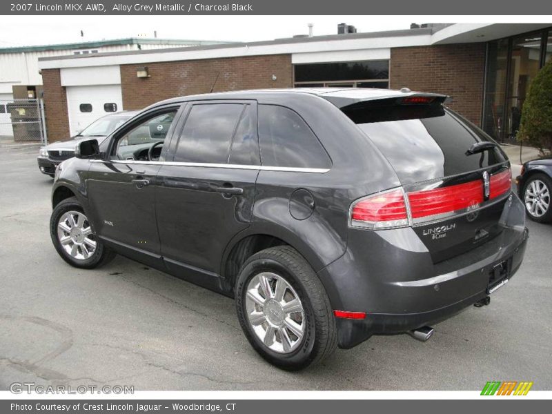 Alloy Grey Metallic / Charcoal Black 2007 Lincoln MKX AWD