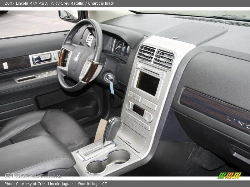 Alloy Grey Metallic / Charcoal Black 2007 Lincoln MKX AWD