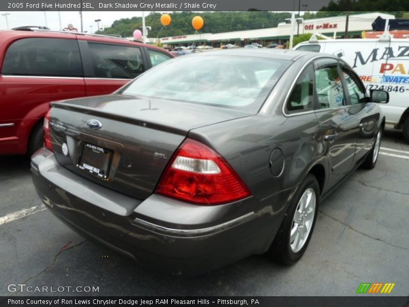 Dark Shadow Grey Metallic / Shale Grey 2005 Ford Five Hundred SEL
