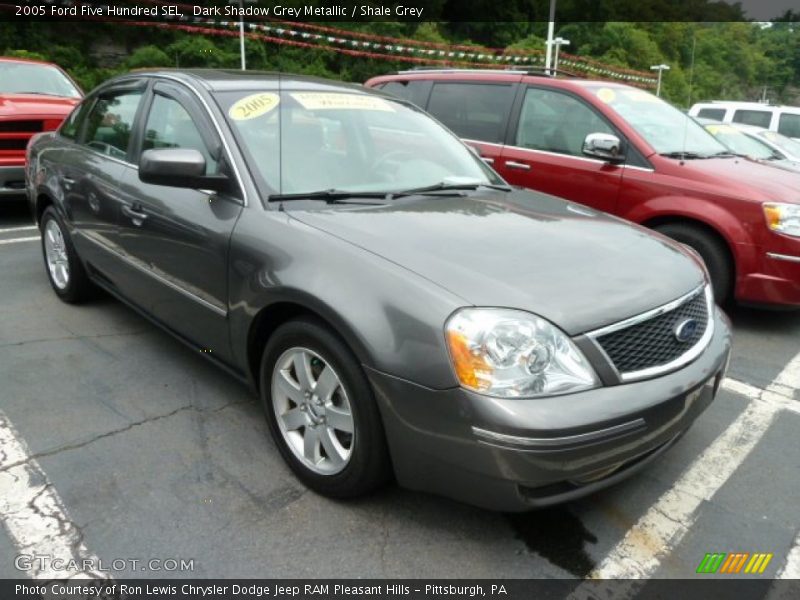 Dark Shadow Grey Metallic / Shale Grey 2005 Ford Five Hundred SEL