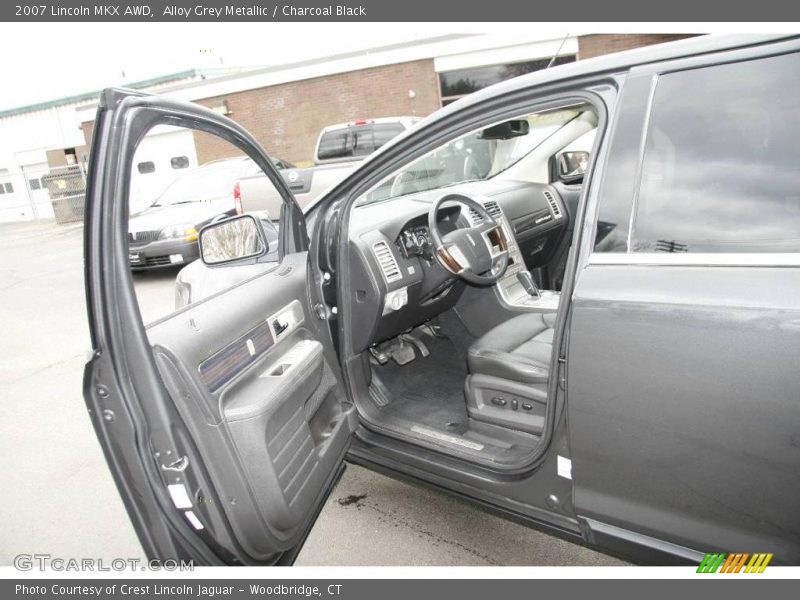 Alloy Grey Metallic / Charcoal Black 2007 Lincoln MKX AWD