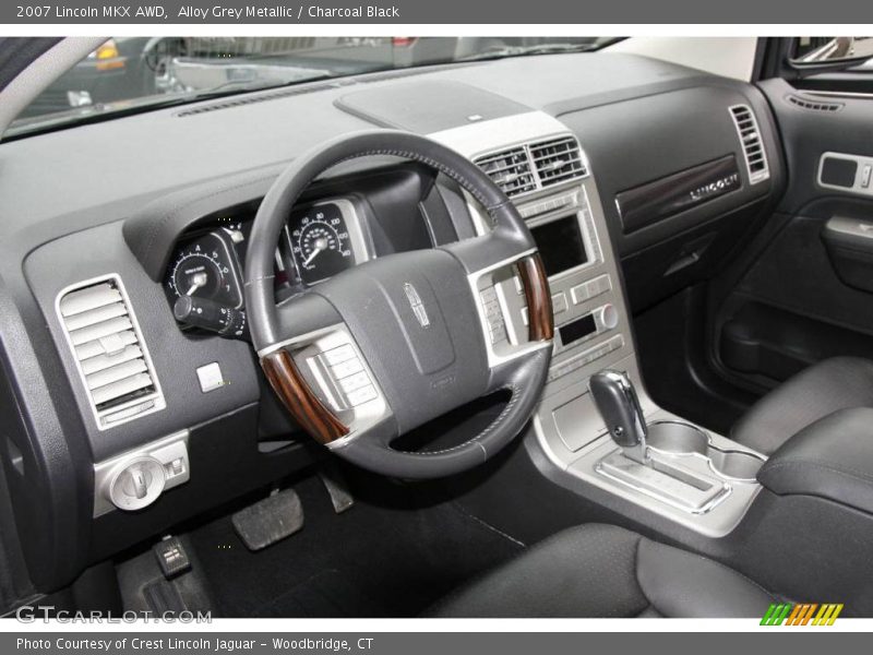 Alloy Grey Metallic / Charcoal Black 2007 Lincoln MKX AWD