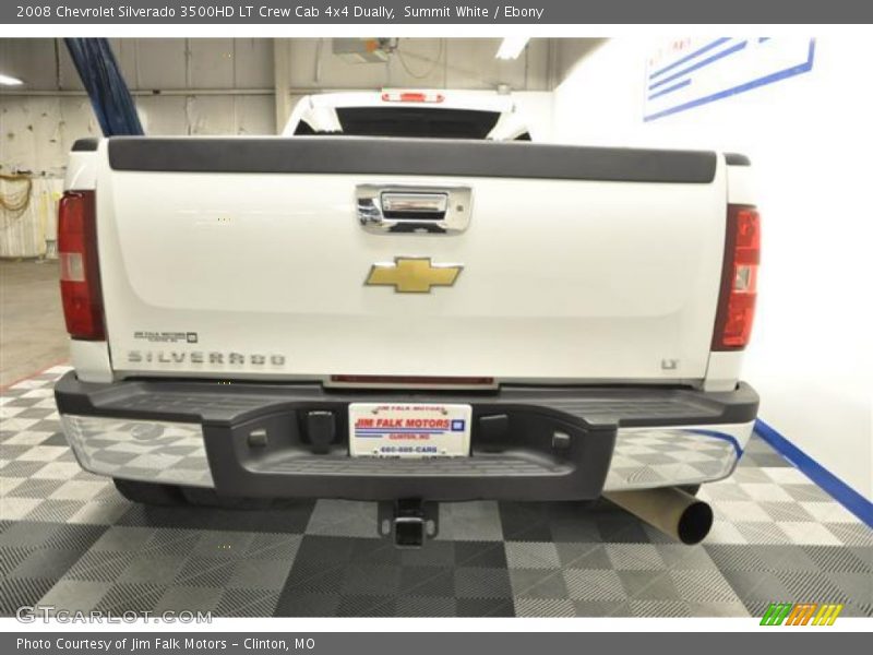 Summit White / Ebony 2008 Chevrolet Silverado 3500HD LT Crew Cab 4x4 Dually