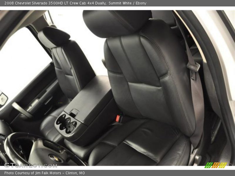 Summit White / Ebony 2008 Chevrolet Silverado 3500HD LT Crew Cab 4x4 Dually