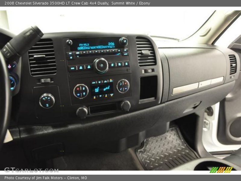 Summit White / Ebony 2008 Chevrolet Silverado 3500HD LT Crew Cab 4x4 Dually