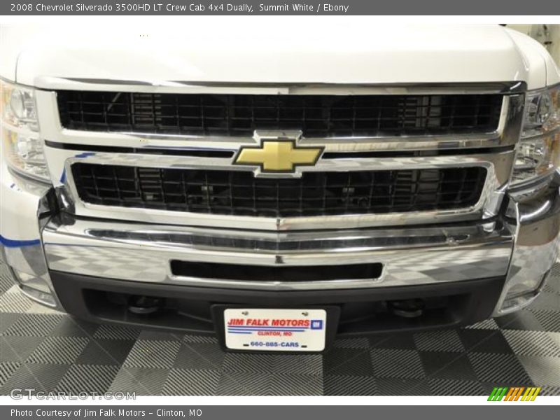 Summit White / Ebony 2008 Chevrolet Silverado 3500HD LT Crew Cab 4x4 Dually