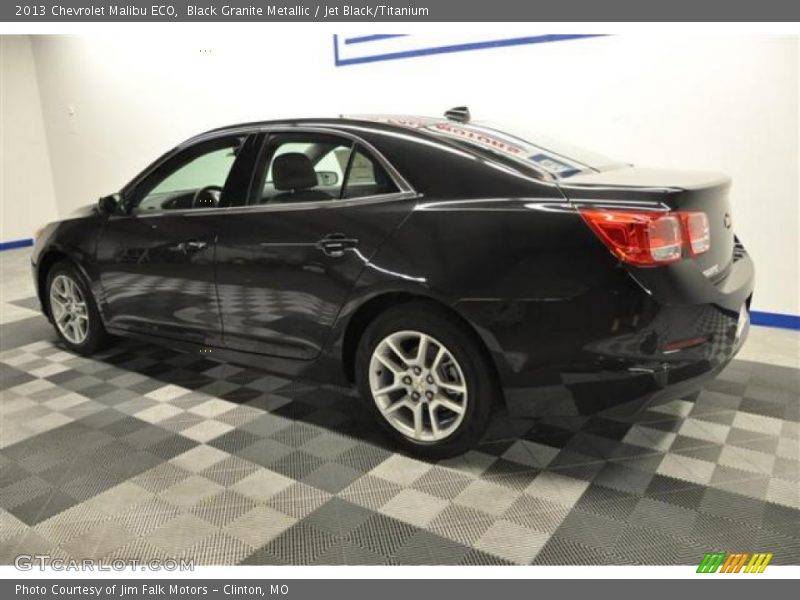 Black Granite Metallic / Jet Black/Titanium 2013 Chevrolet Malibu ECO