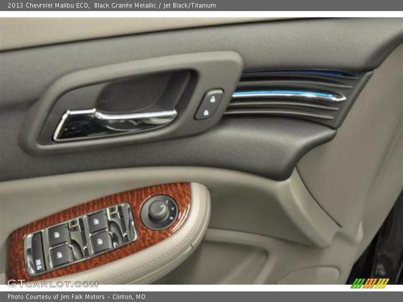 Black Granite Metallic / Jet Black/Titanium 2013 Chevrolet Malibu ECO