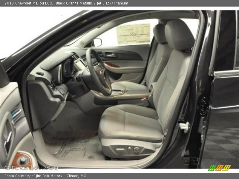 Black Granite Metallic / Jet Black/Titanium 2013 Chevrolet Malibu ECO