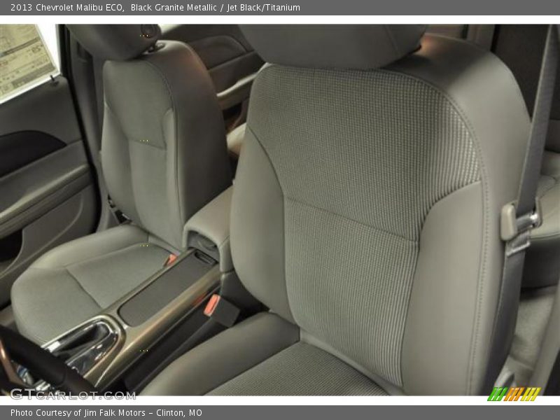 Black Granite Metallic / Jet Black/Titanium 2013 Chevrolet Malibu ECO