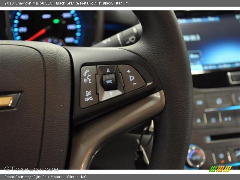 Black Granite Metallic / Jet Black/Titanium 2013 Chevrolet Malibu ECO