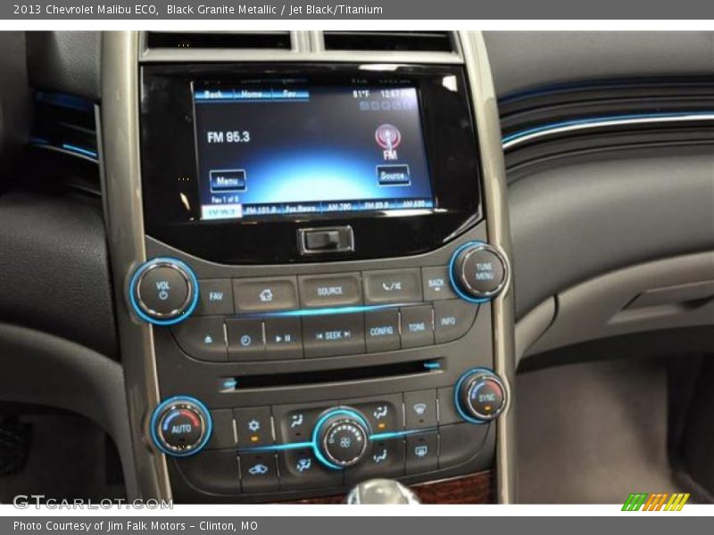 Black Granite Metallic / Jet Black/Titanium 2013 Chevrolet Malibu ECO