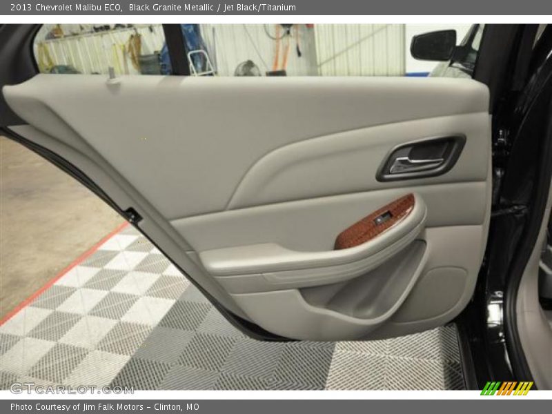 Black Granite Metallic / Jet Black/Titanium 2013 Chevrolet Malibu ECO