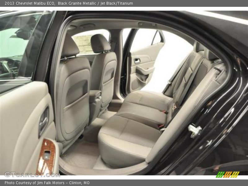 Black Granite Metallic / Jet Black/Titanium 2013 Chevrolet Malibu ECO