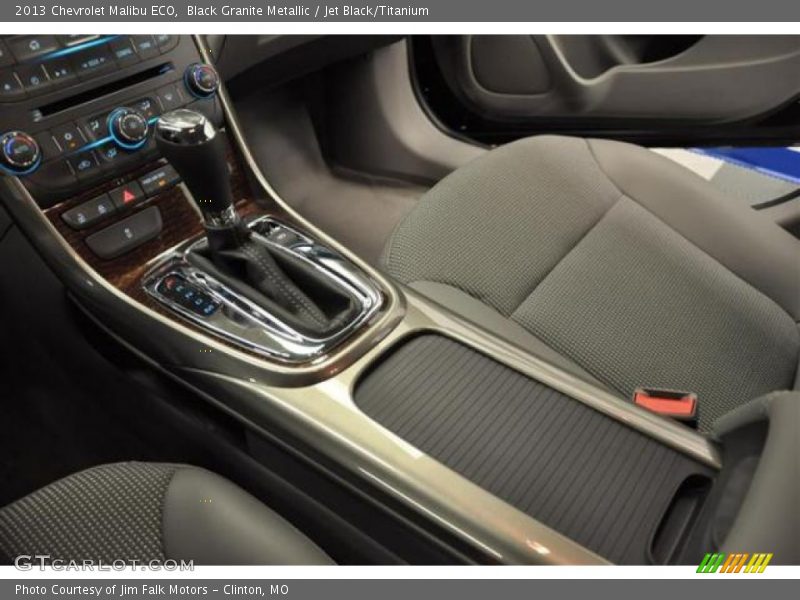 Black Granite Metallic / Jet Black/Titanium 2013 Chevrolet Malibu ECO