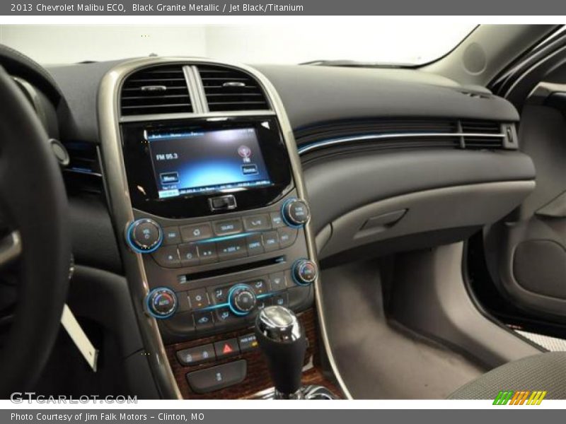 Black Granite Metallic / Jet Black/Titanium 2013 Chevrolet Malibu ECO