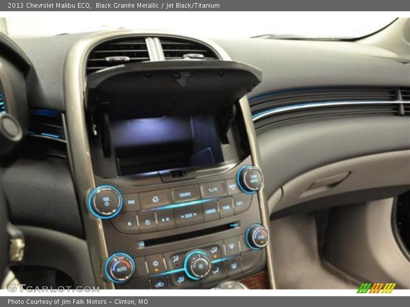 Black Granite Metallic / Jet Black/Titanium 2013 Chevrolet Malibu ECO