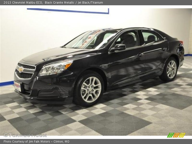 Black Granite Metallic / Jet Black/Titanium 2013 Chevrolet Malibu ECO