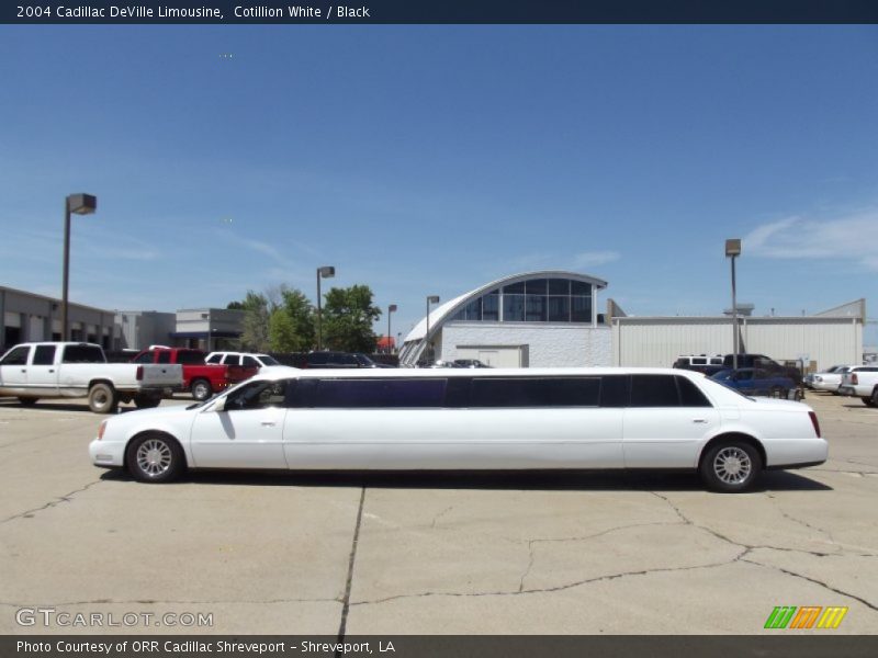  2004 DeVille Limousine Cotillion White