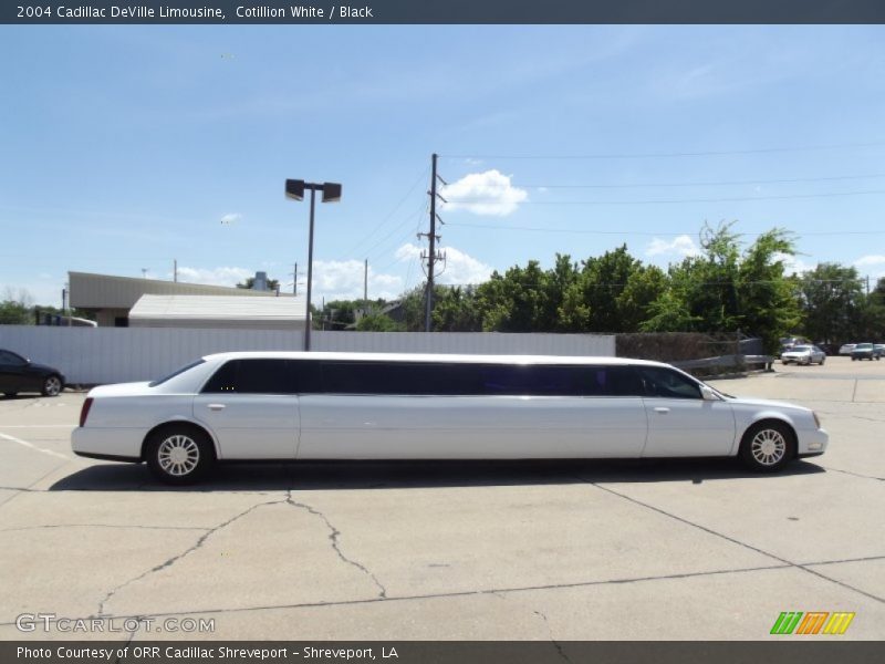  2004 DeVille Limousine Cotillion White