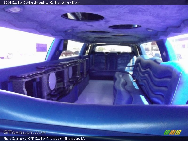 Rear Seat of 2004 DeVille Limousine